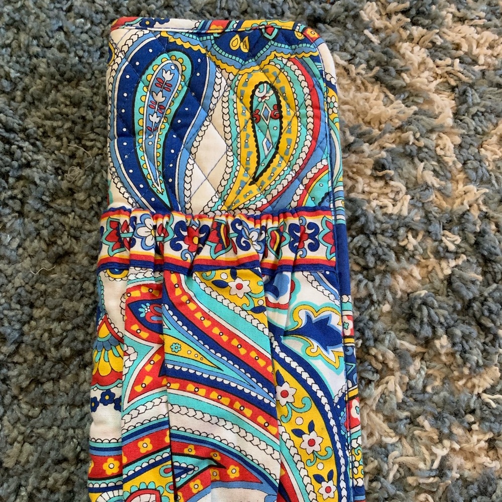 Vera Bradley insulated flat iron curling iron bag